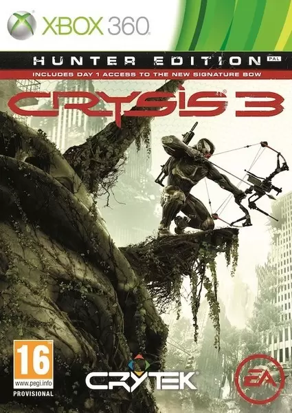 Jeux XBOX 360 - Crysis 3 Hunter Edition