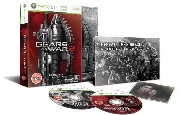 Jeux XBOX 360 - Gears of War 2 Limited Edition