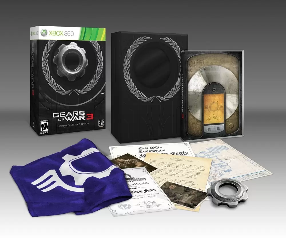 XBOX 360 Games - Gears of War 3 Limited Edition