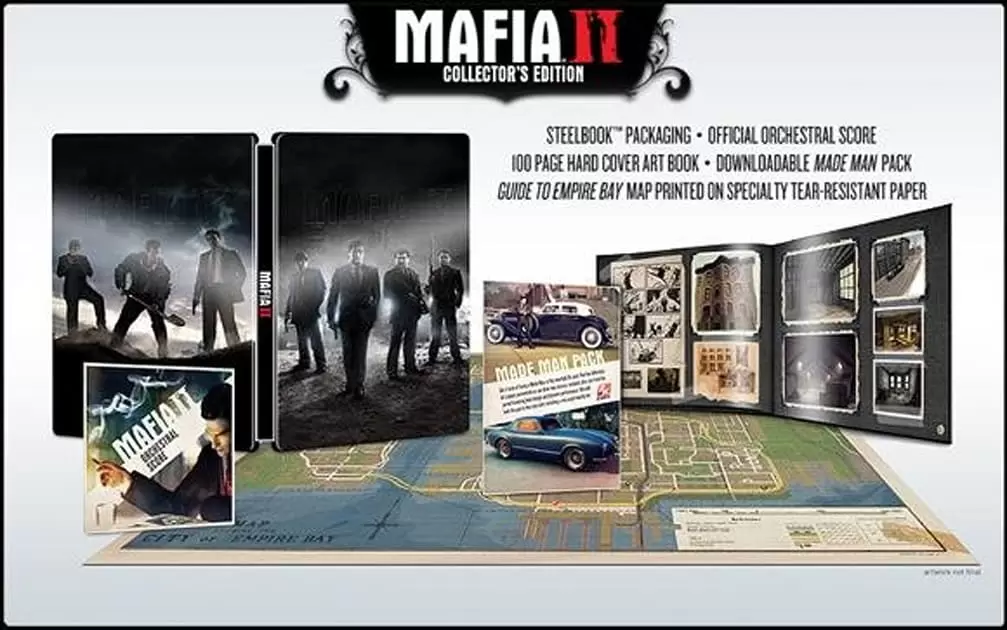 Jeux XBOX 360 - Mafia 2 collector\'s edition