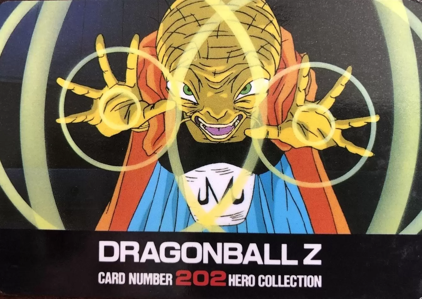 Dragon Ball Z Hero Collection Series Part 2 - Card number 202