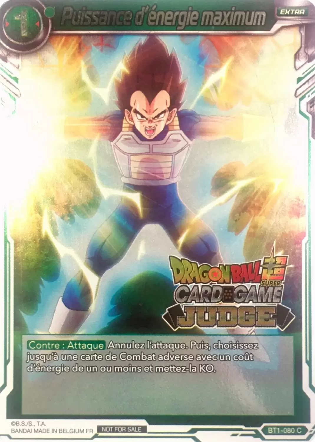 Judge Promo - Puissance d\'énergie maximum JUDGE