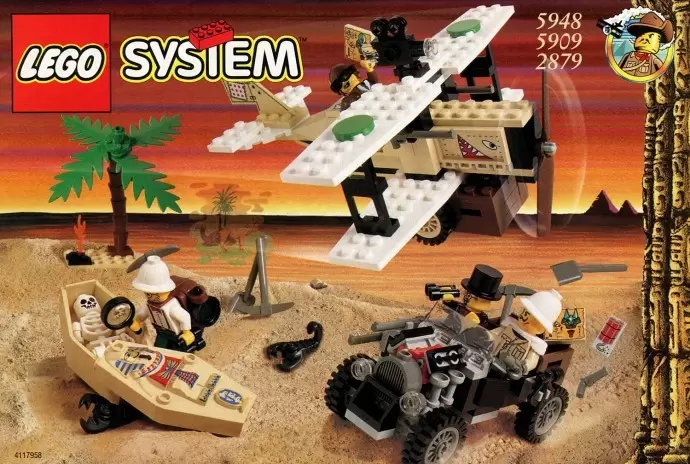 varme flyde rack Desert Expedition - LEGO Adventurers set 2879