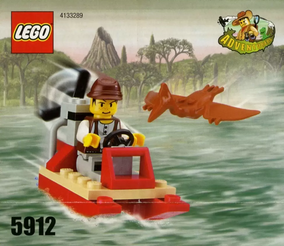 LEGO Adventurers - Mike\'s Swamp Boat