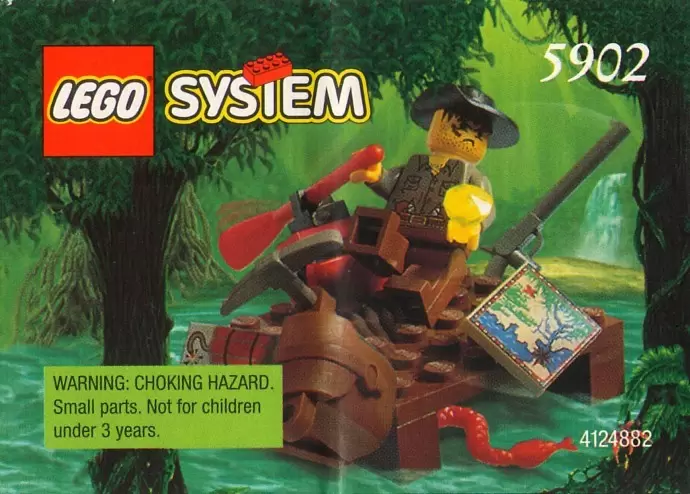 LEGO Adventurers - River Raft