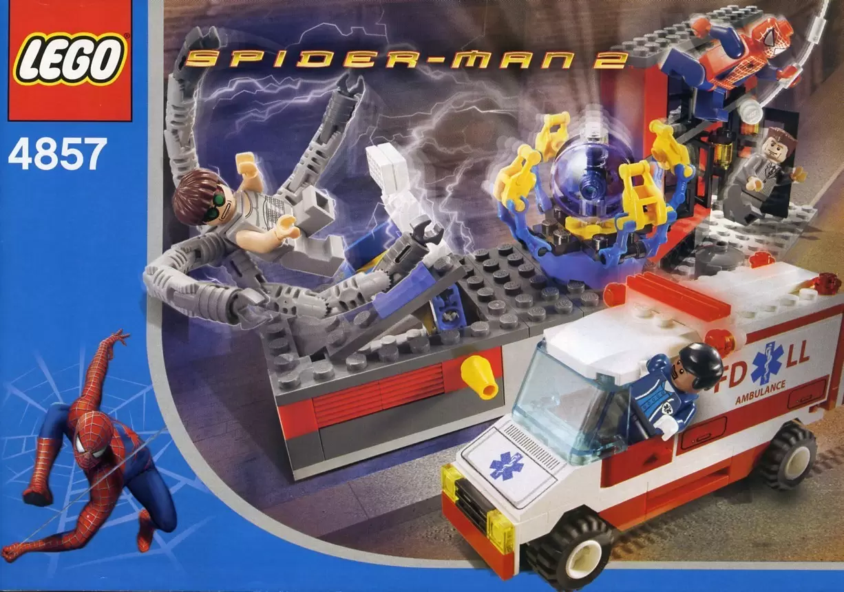 Doc Ock's Lab - LEGO Spider-Man set 4857