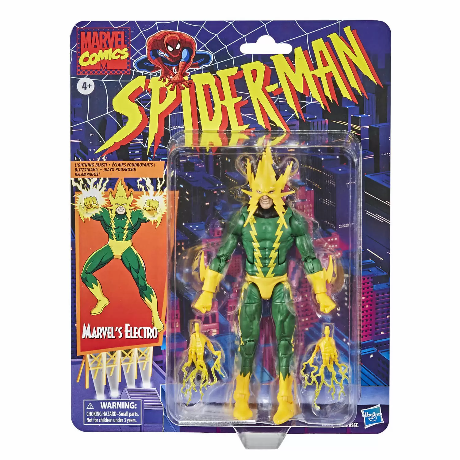 Marvel Legends 6 inch Retro Collection - Electro  - Retro Collection Spider-Man
