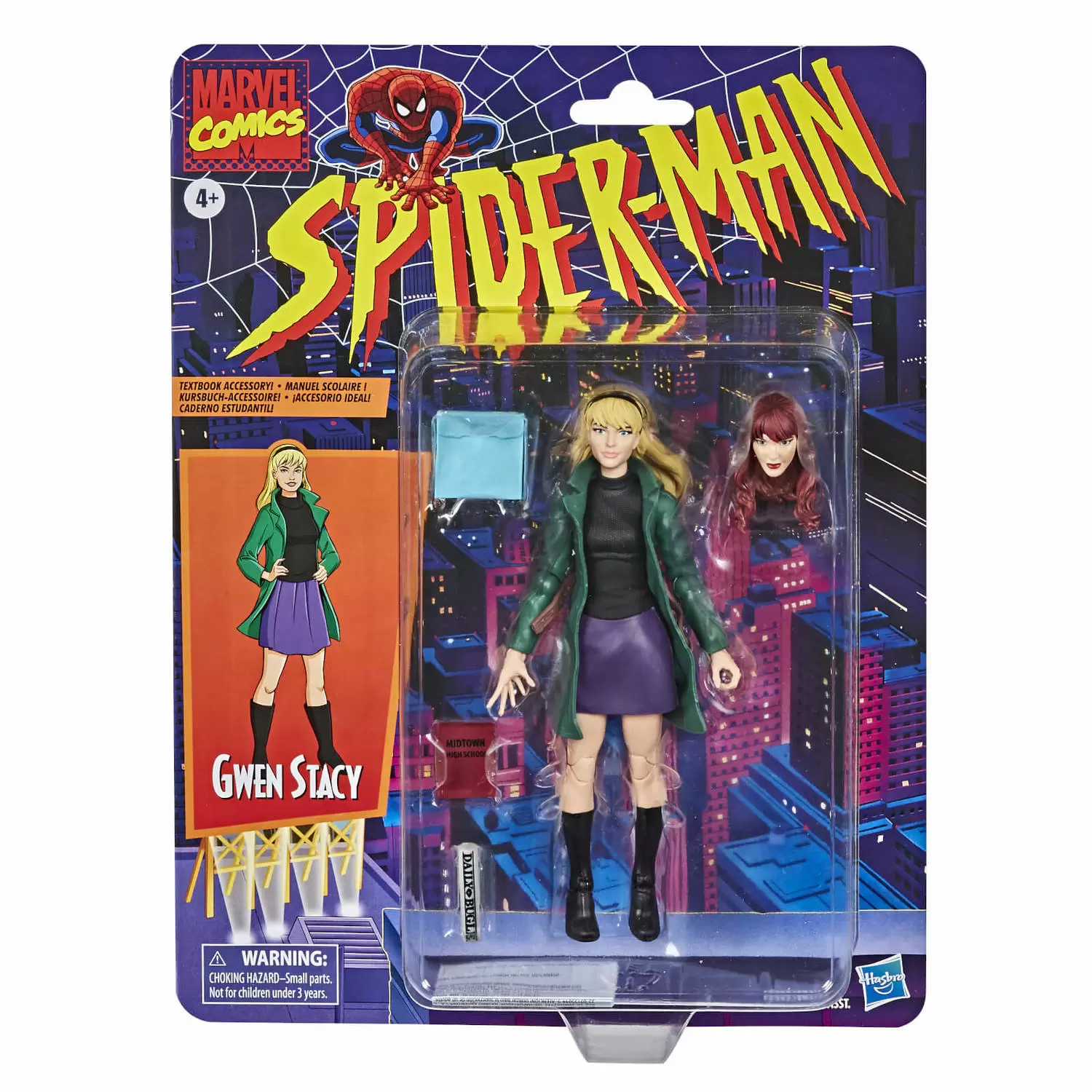 Marvel Legends 6 inch Retro Collection - Gwen Stacey - Retro Collection Spider-Man