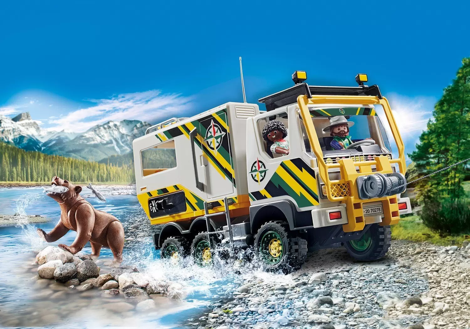 Playmobil Aventuriers - Camion d\'expédition