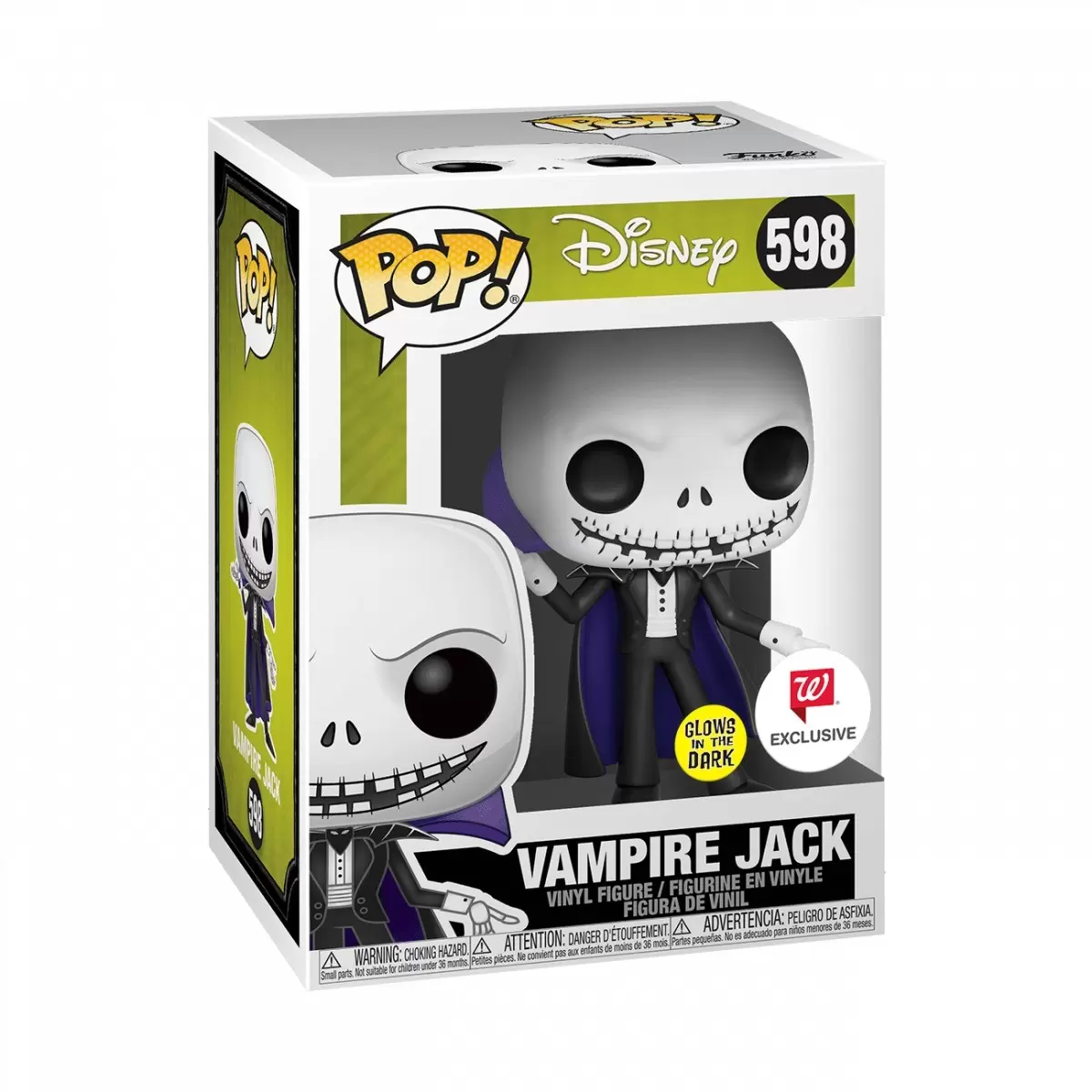 POP! Disney - The Nightmare Before Christmas - Vampire Jack GITD