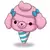 Smooshy Mushy Baby Besties - Poodle Cotton Candy