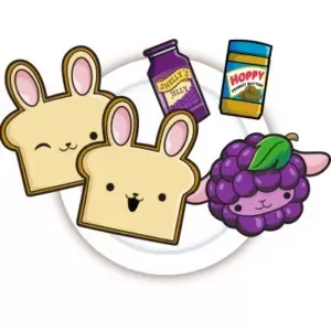 Smooshy Mushy Series 6 - Mystery Munchie Packs - Lolli\'s PB&J Packed Lunch