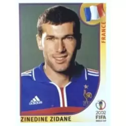 PANINI WM 2006 singole Sticker 467-Zidane ZIDANE FRANCIA 