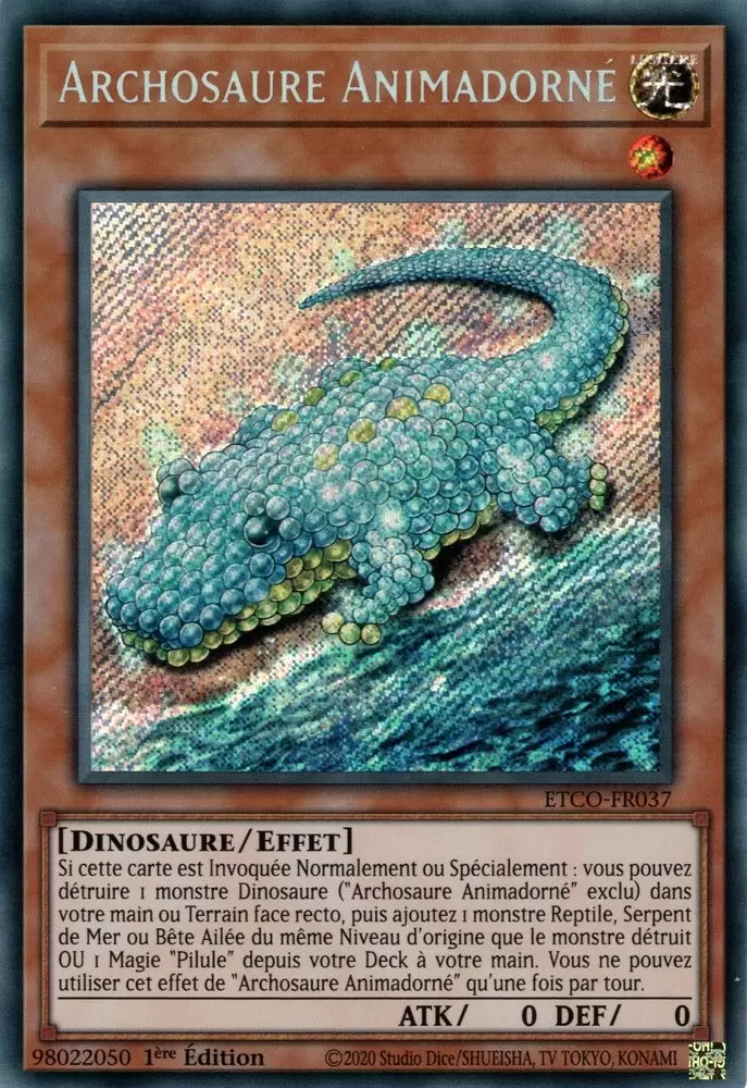 Le Code de l\'Éternité ETCO - Archosaure Animadorné