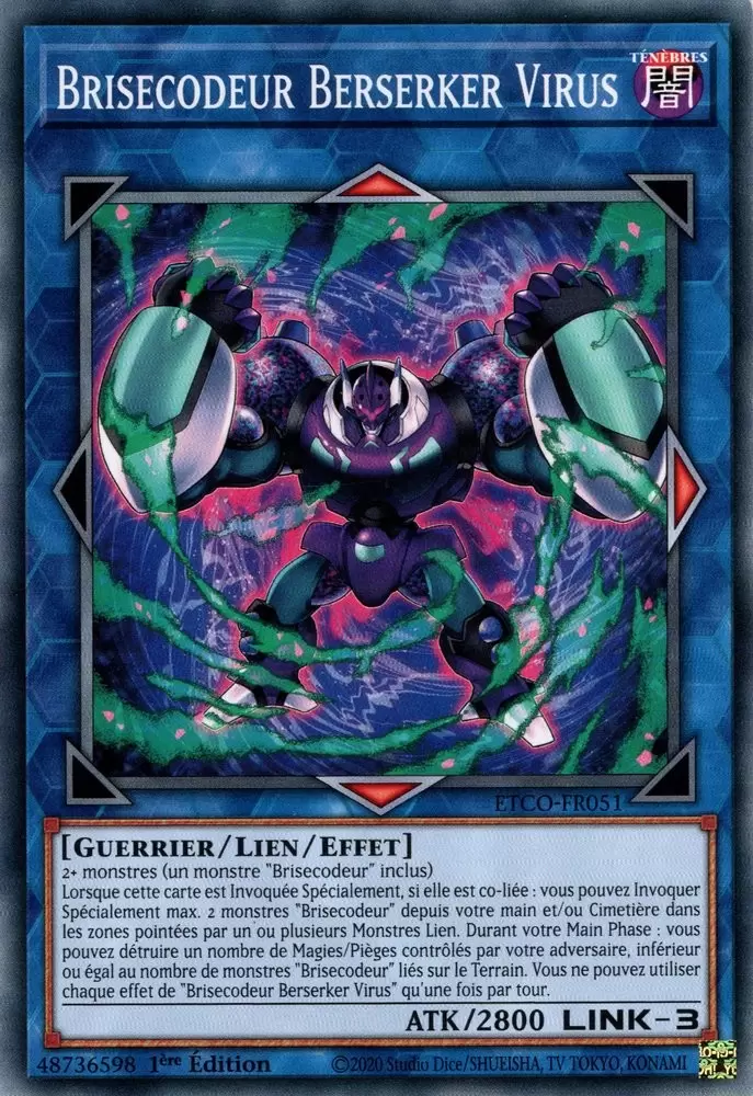 Le Code de l\'Éternité ETCO - Brisecodeur Berserker Virus