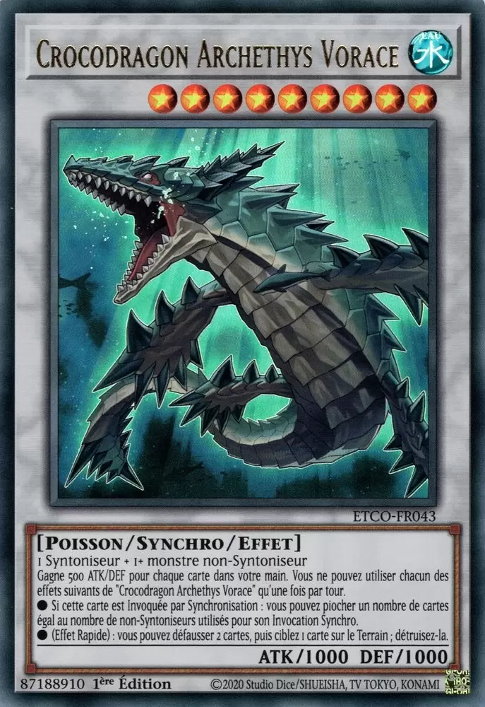 Le Code de l\'Éternité ETCO - Crocodragon Archethys Vorace