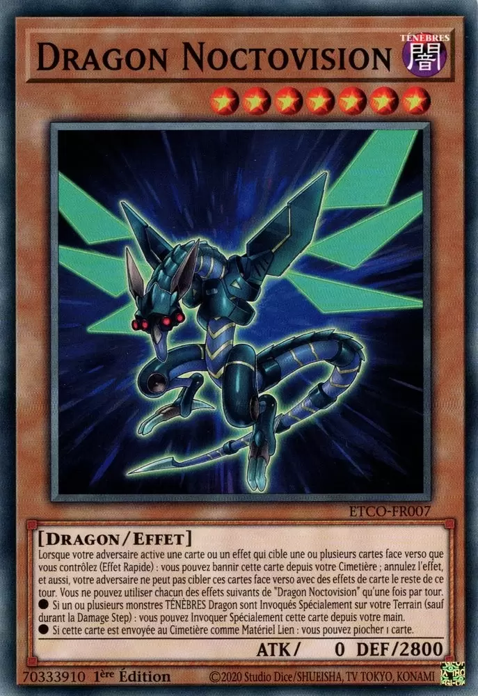 Le Code de l\'Éternité ETCO - Dragon Noctovision