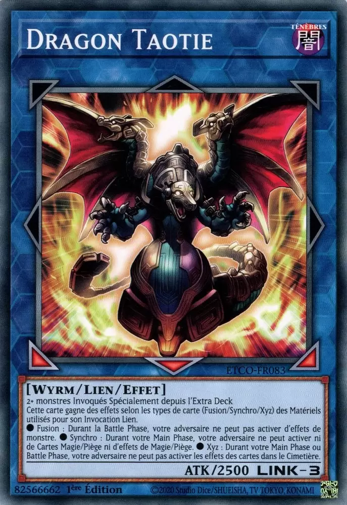 Le Code de l\'Éternité ETCO - Dragon Taotie