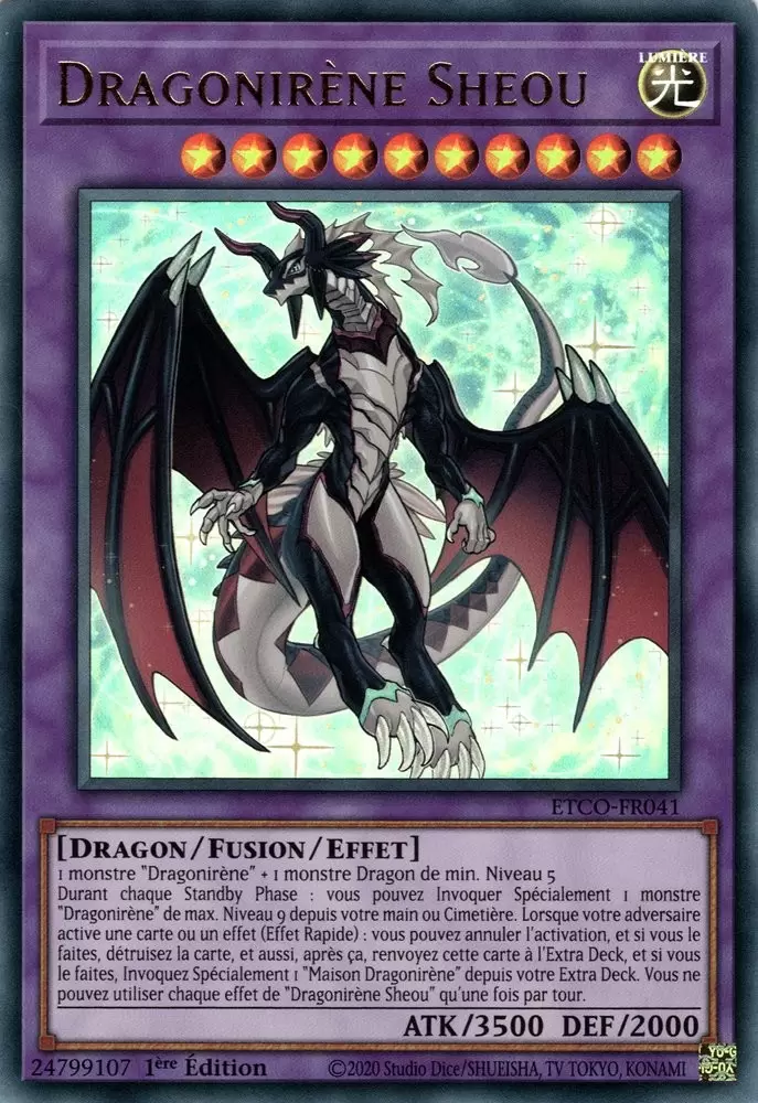 Le Code de l\'Éternité ETCO - Dragonirène Sheou