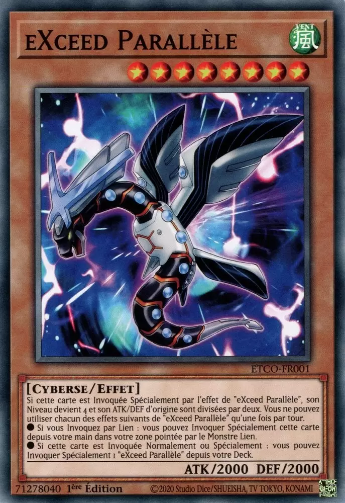 Le Code de l\'Éternité ETCO - eXceed Parallèle