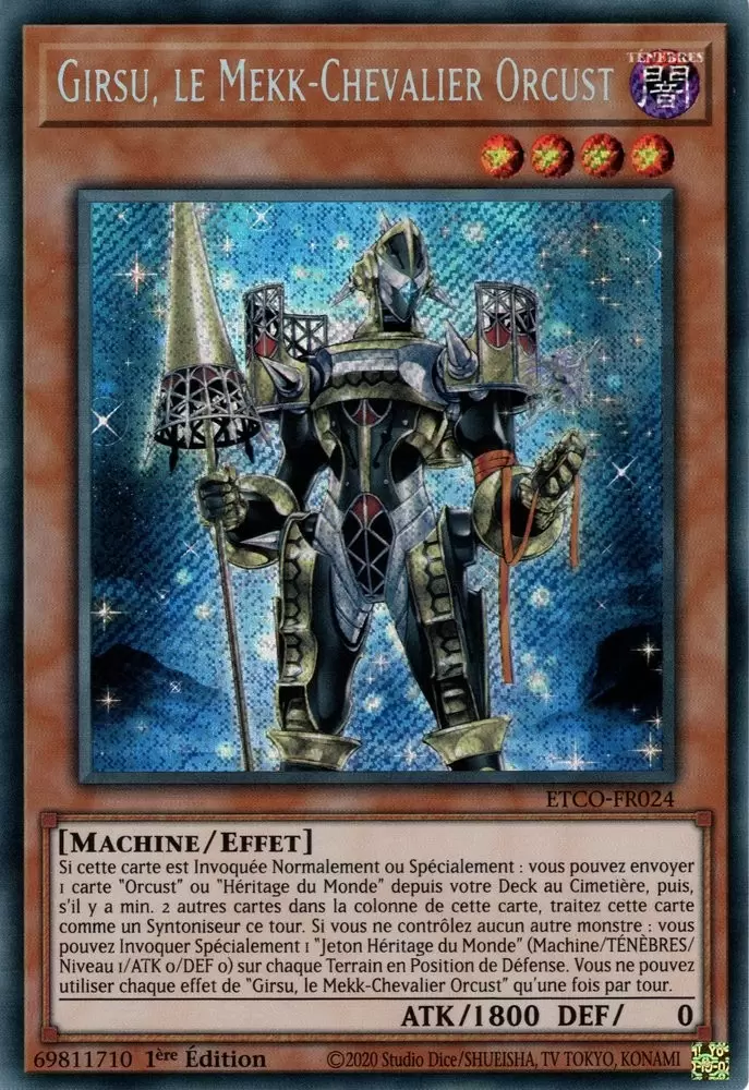 Le Code de l\'Éternité ETCO - Girsu, le Mekk-Chevalier Orcust
