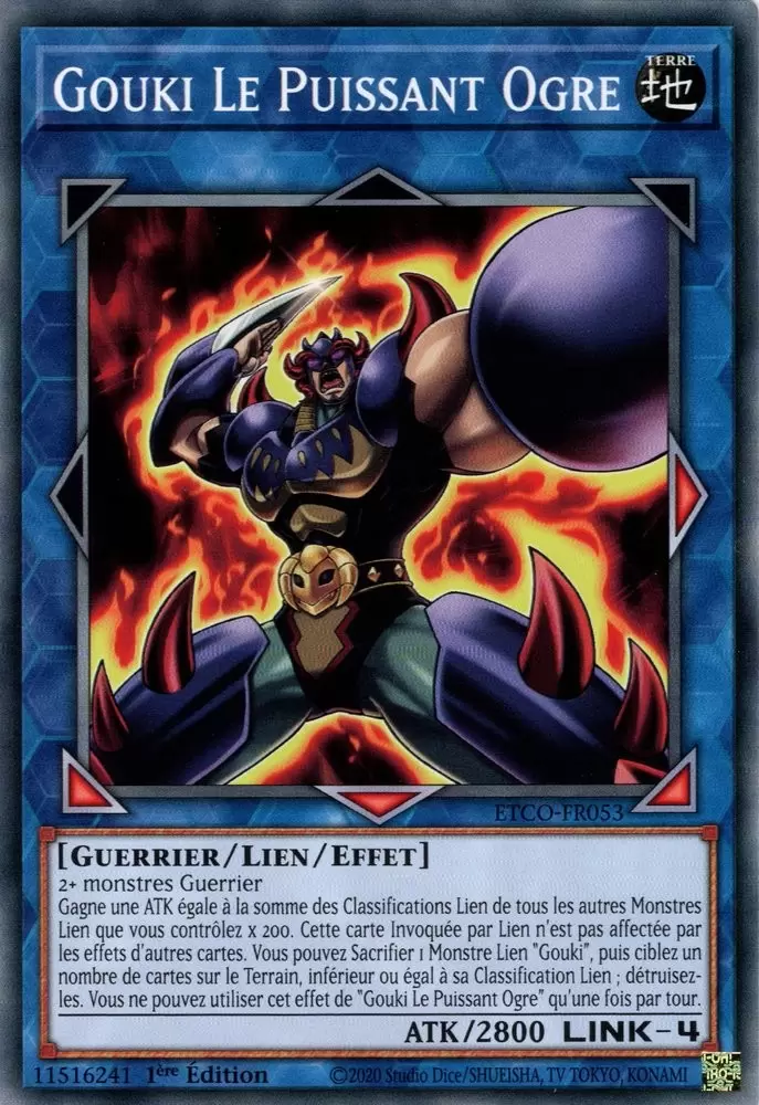 Le Code de l\'Éternité ETCO - Gouki Le Puissant Ogre
