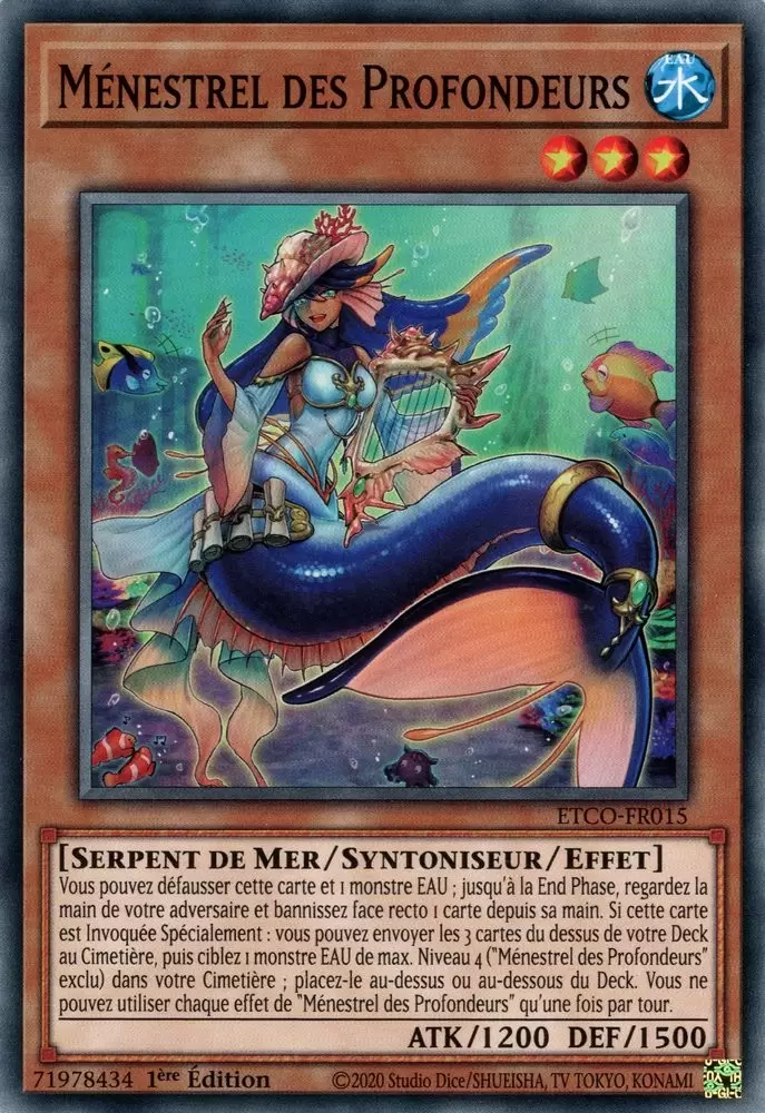 Le Code de l\'Éternité ETCO - Ménestrel des Profondeurs