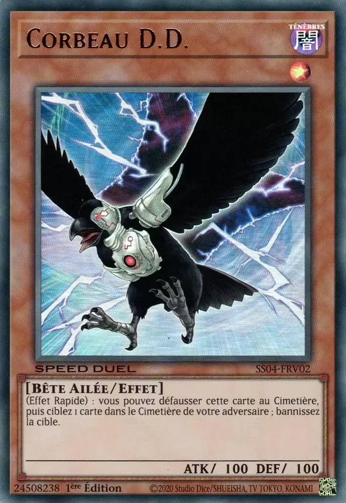 Speed Duel : Le Match du Millénium SS04 - Corbeau D.D.