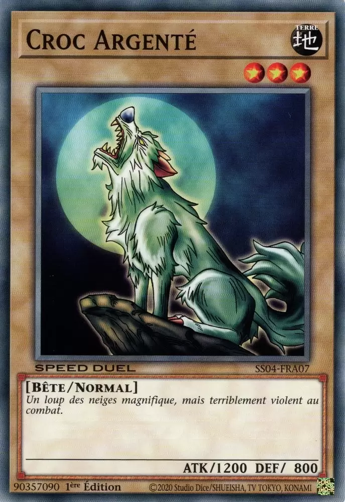 Speed Duel : Le Match du Millénium SS04 - Croc Argenté