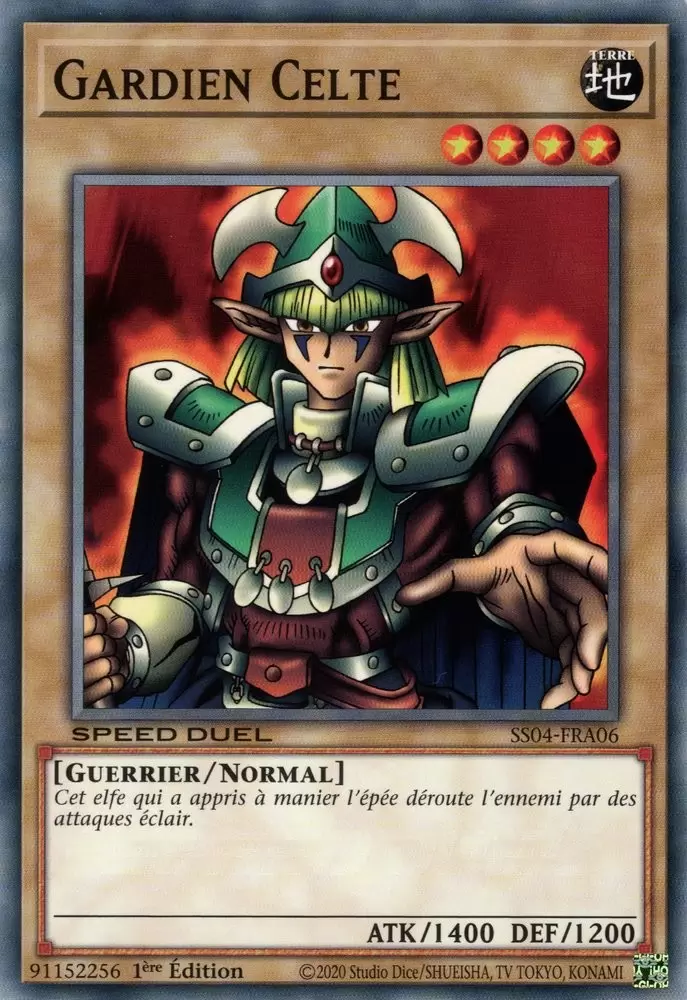 Speed Duel : Le Match du Millénium SS04 - Gardien Celte