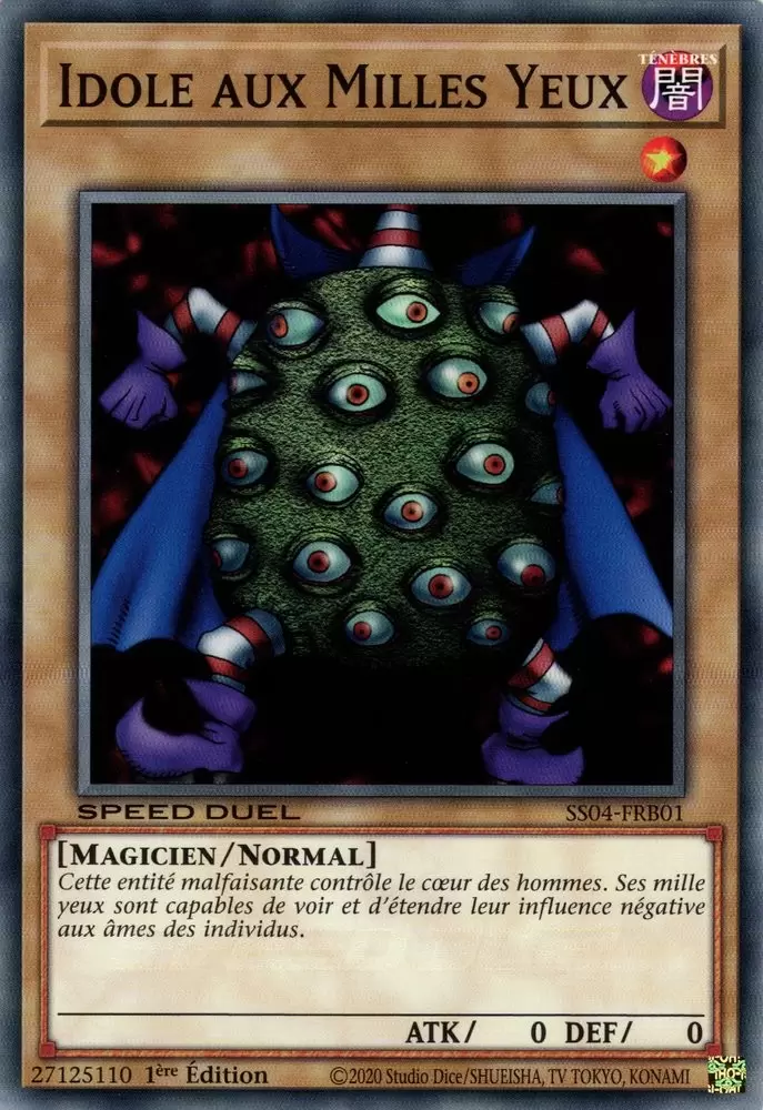 Speed Duel : Le Match du Millénium SS04 - Idole aux Milles Yeux