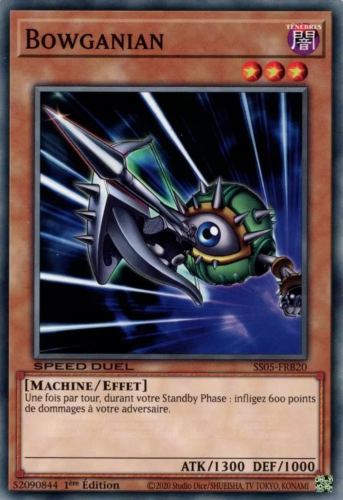 Speed Duel : Les Cauchemars Tordus SS05 - Bowganian