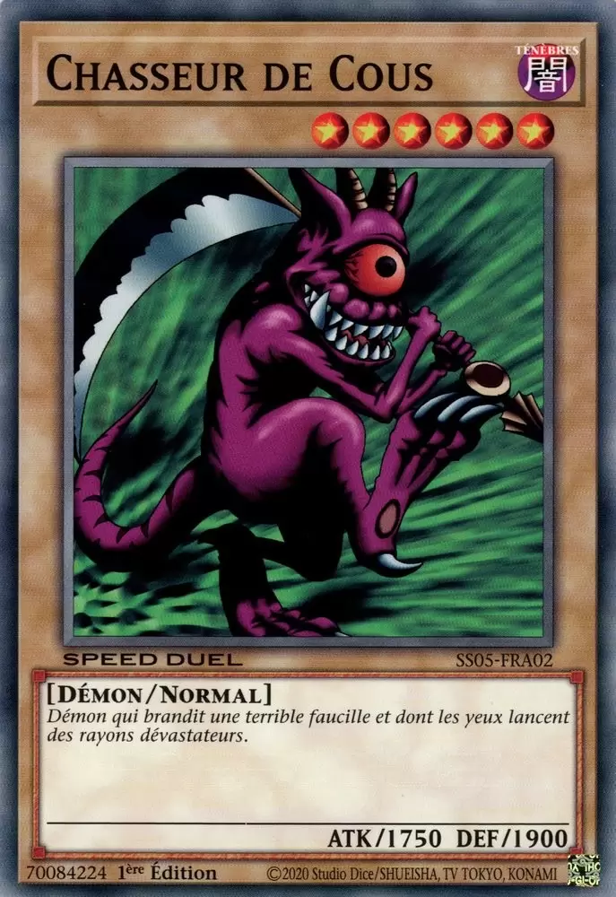Speed Duel : Les Cauchemars Tordus SS05 - Chasseur de Cous