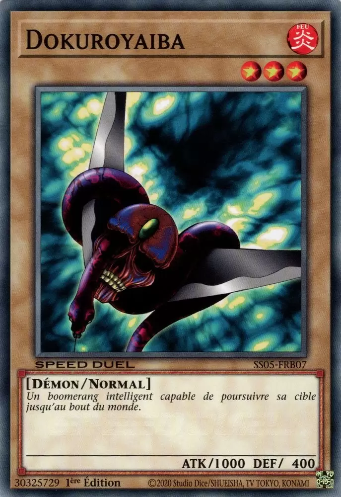 Speed Duel : Les Cauchemars Tordus SS05 - Dokuroyaiba