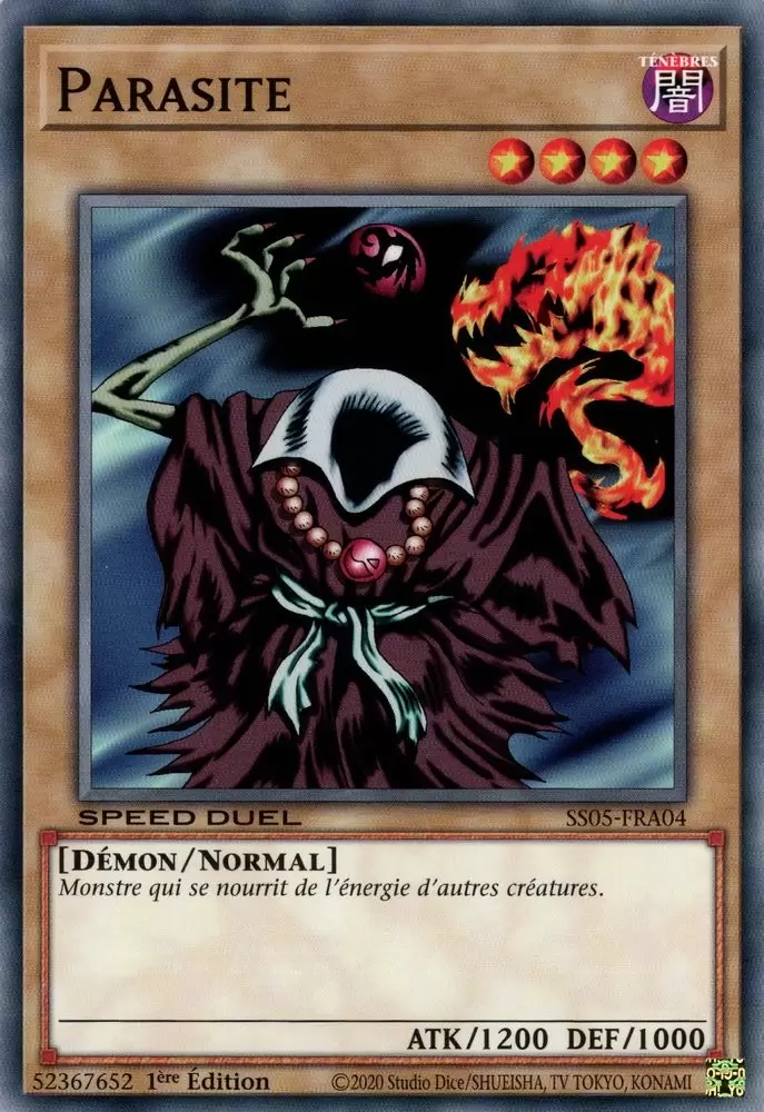 Speed Duel : Les Cauchemars Tordus SS05 - Parasite