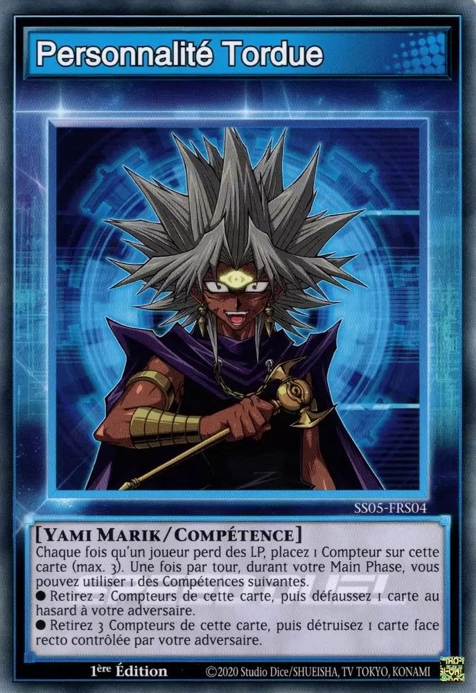 Speed Duel : Les Cauchemars Tordus SS05 - Personnalité Tordue