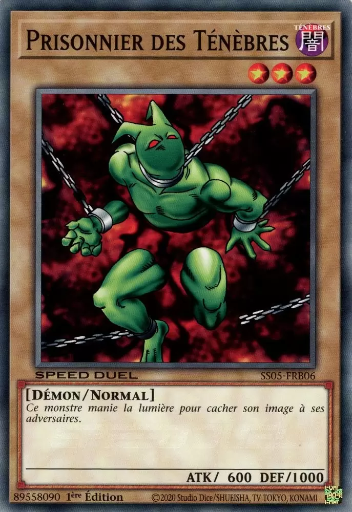 Speed Duel : Les Cauchemars Tordus SS05 - Prisonnier des Ténèbres