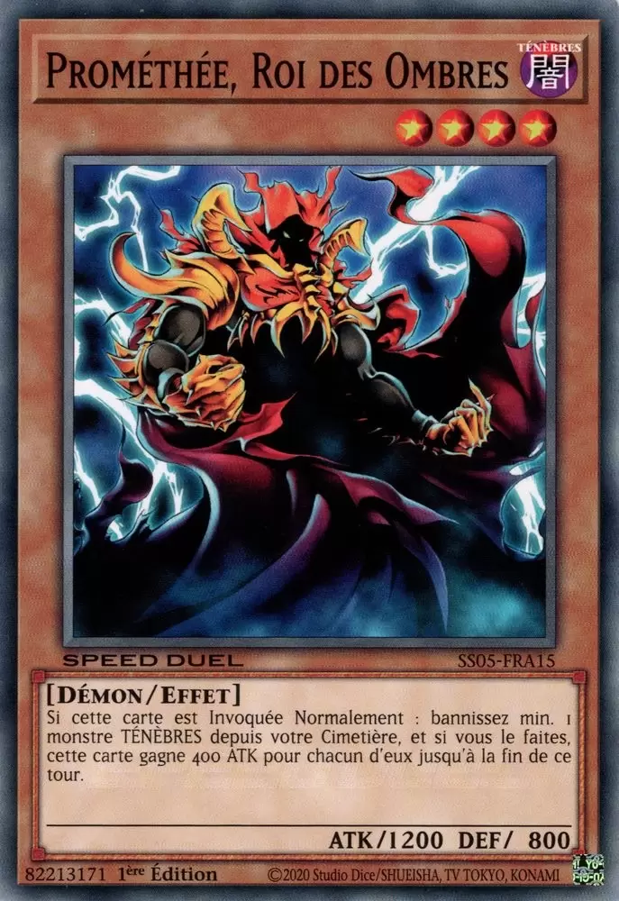 Speed Duel : Les Cauchemars Tordus SS05 - Prométhée, Roi des Ombres