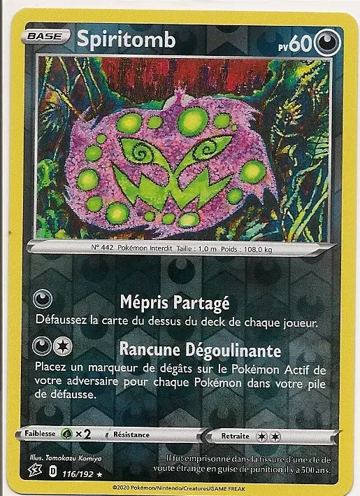 Clash des Rebelles - Spiritomb Reverse