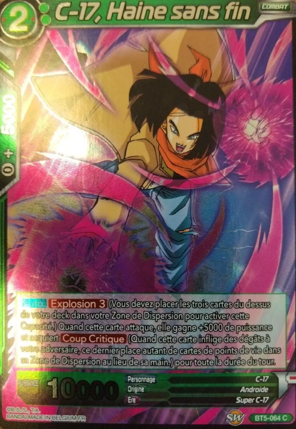 Miraculous Revival [BT5] - C-17, Haine sans fin (foil)