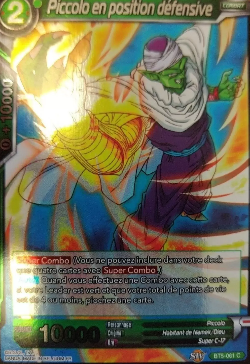 Miraculous Revival [BT5] - Piccolo en position défensive foil