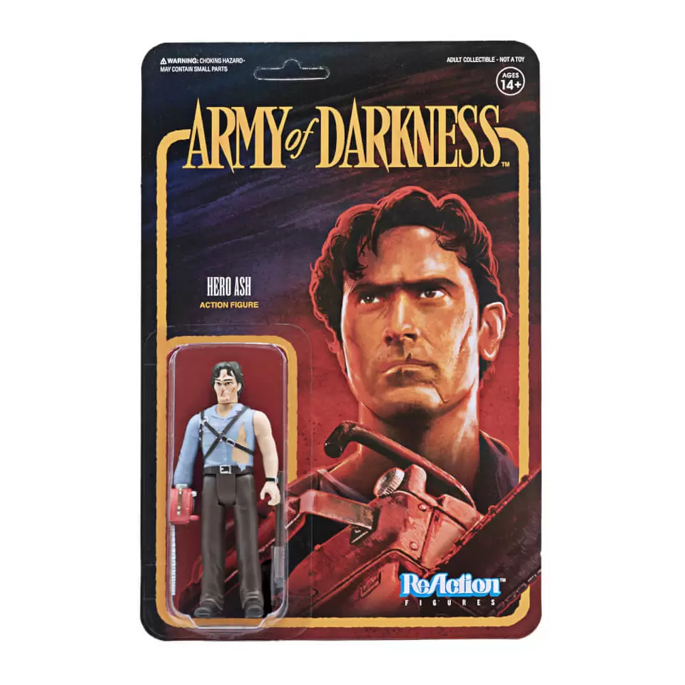 ReAction Figures - Army of Darkness - Ash with Chainsaw Hand