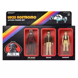 Alien - USCSS Nostromo : The Alien with Attack Action, Dallas, Lambert