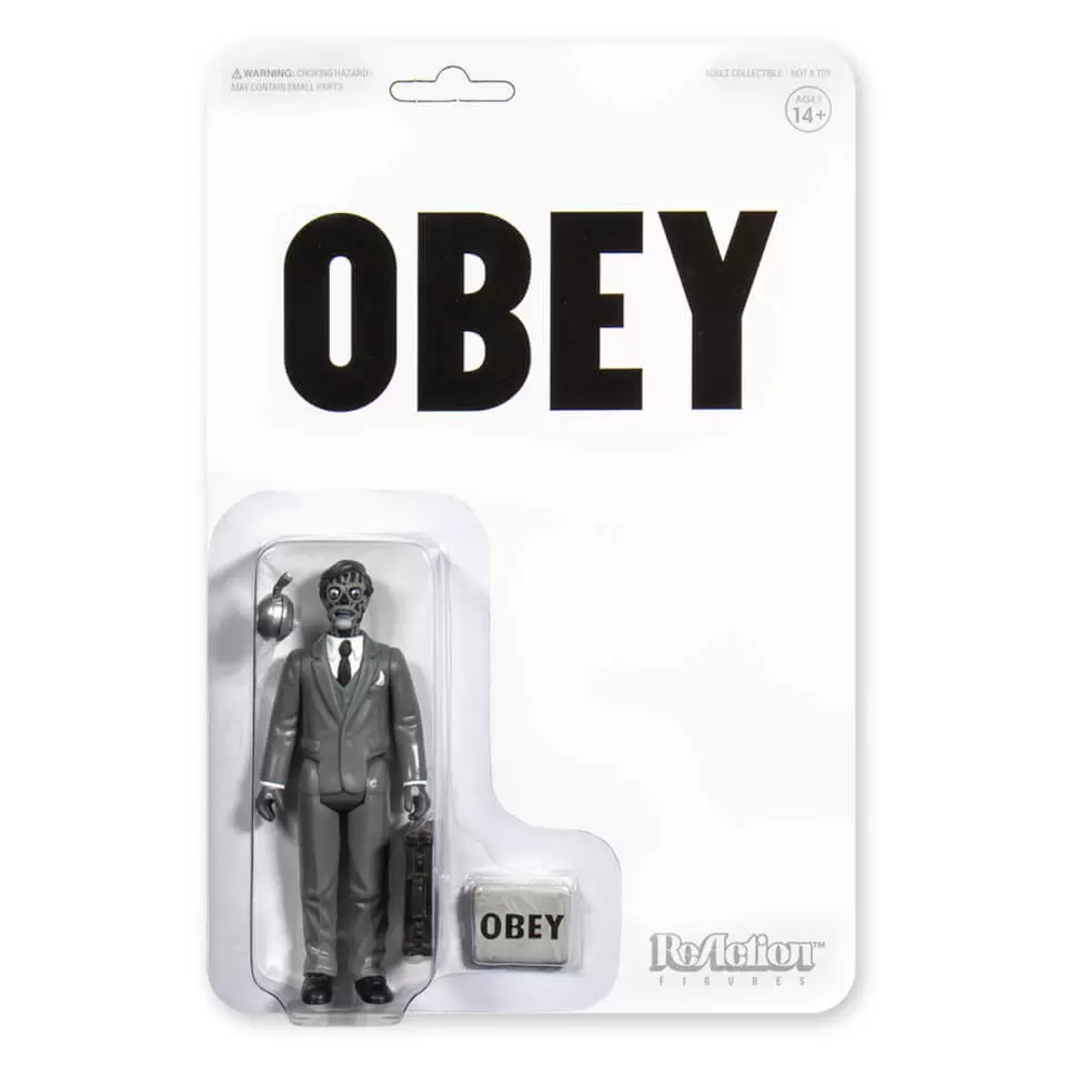 ReAction Figures - They Live - Male Ghoul (Black & White)