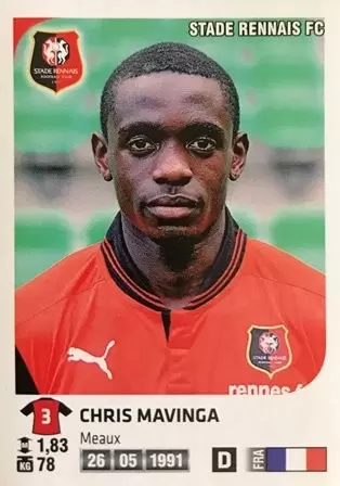Foot 2012-13 (France) - Chris Mavinga - Stade Rennais FC