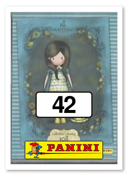 Gorjuss 2 Santoro London - Photocards Panini - 2016 - Sticker n°42