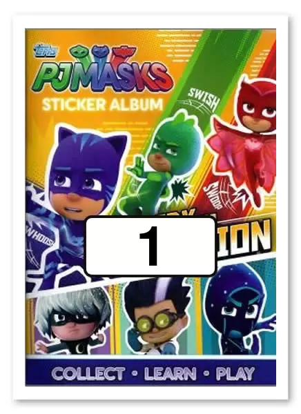 PJ MASKS Ready For Action - Topps - Image n°1