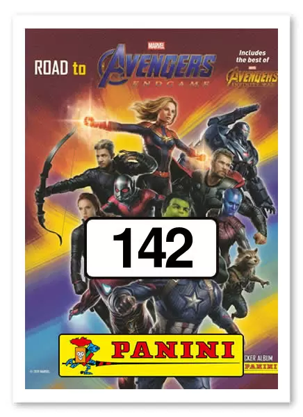 Road to Endgame Sticker 142 Panini Marvel Avengers