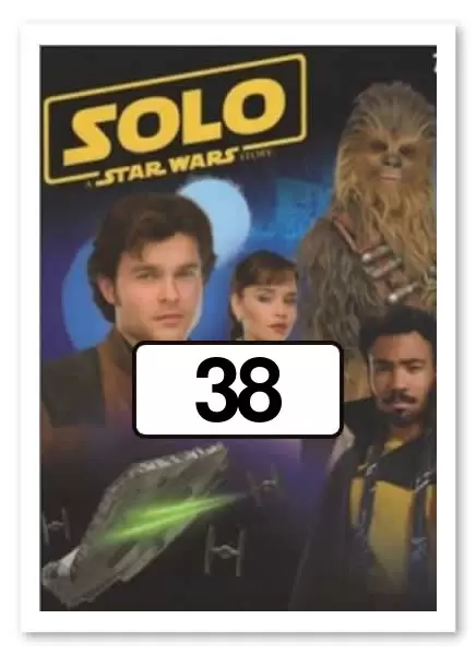 A Star Wars Story Sticker 40 SOLO Topps 