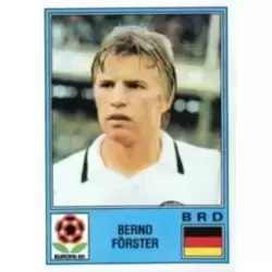 Bernd Förster - Deutshcland-BDR